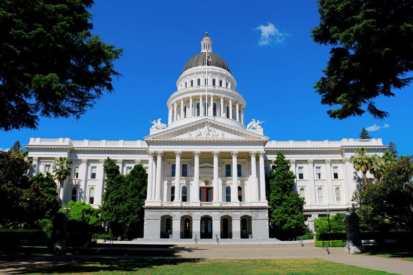 California State Capital building.